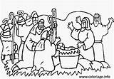 Coloriage Noel Rois Mages Colorare Creche Disegno Natale Famiglia Sacra Colorier Presepe Personnages Nativita Devant Personaggi Stilizzata Imprimé Pastori sketch template
