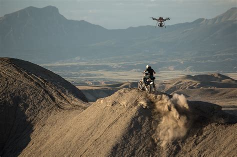 camp  tests   alta drone  freefly  chasing motorcycles   desert fstoppers