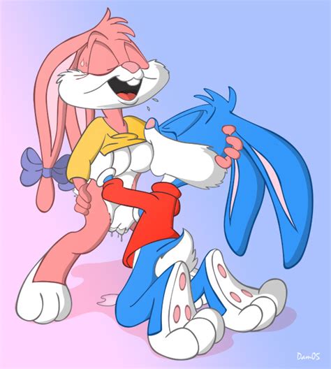 rule 34 anthro babs bunny buster bunny dam female fur furry male