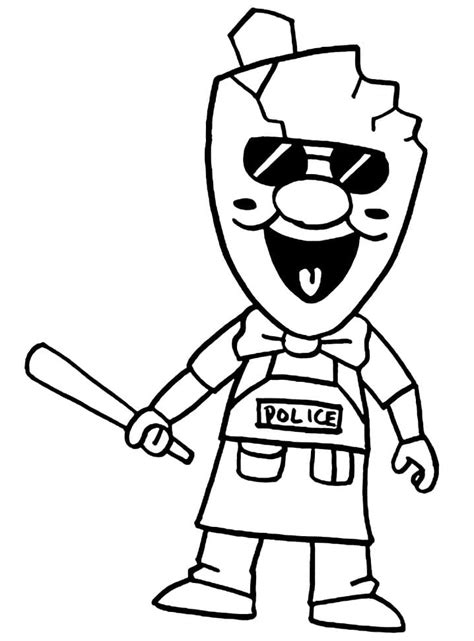 rod ice scream truck coloring page  printable coloring pages  kids