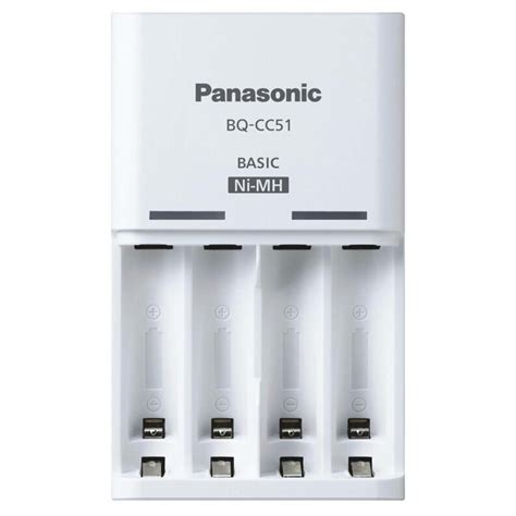 Panasonic Eneloop Battery Charger Bq Cc51 4 X R6 Aa Eneloop 2000mah