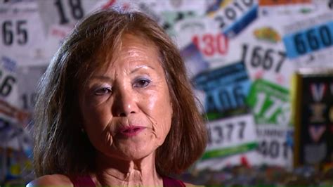 71 year old runner proves age is just a number at half marathon youtube