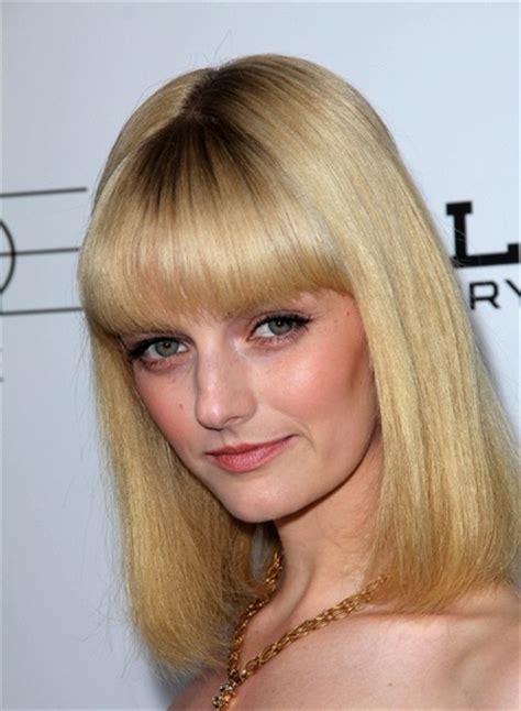 medium straight hairstyles with bangs beauty riot