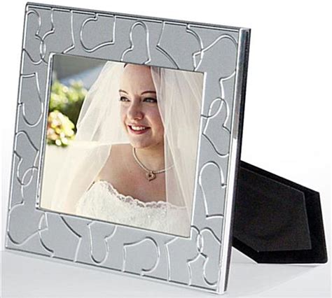 unique picture frame  hearts  wedding  baby prints