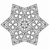 Zentangle Christmas Coloring Holiday Pages Book Mandala Stars Debbie Madson sketch template