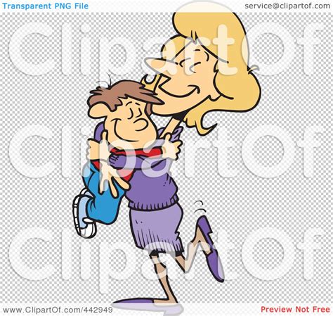 royalty free rf clip art illustration of a cartoon mom
