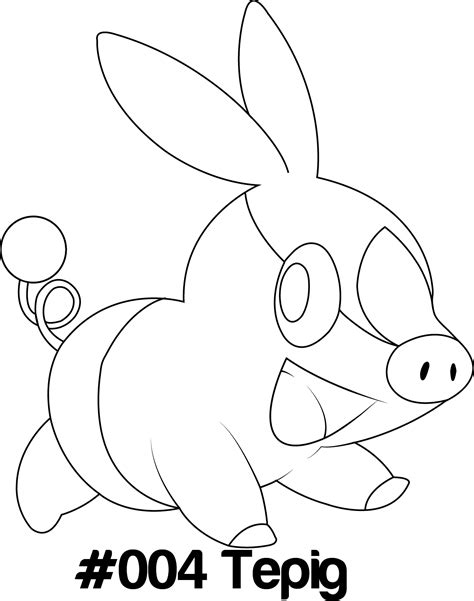 tepig coloring coloring pages