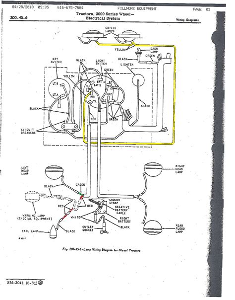 john deere  ignition switch wiring diagram   gambrco
