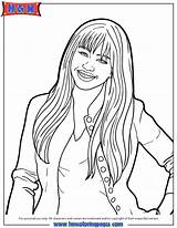 Coloring Pages Disney Jessie Maddie Liv Channel Hannah Montana Print Color Characters Printable Getcolorings Getdrawings Jessi Popular Show Colorings Toy sketch template