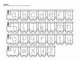 Tracing Worksheets Alphabet Uppercase Give sketch template