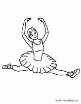 Coloring Pages Split Ballerina Ballet Straddle Sitting Performing Dance Drawing Dancers Hellokids Sports Splits Sheets Itty Bitty Choose Board Kids sketch template