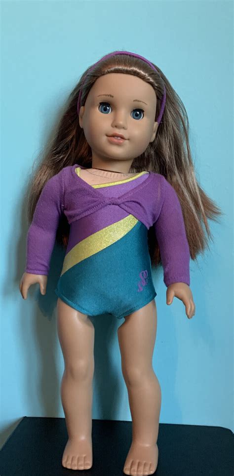 American Girl Doll Mckenna Doll And Practice Wardrobe Lot Ebay