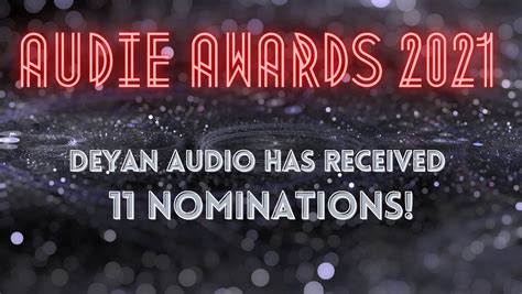2021 audie nominations announced — deyan audio