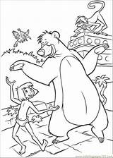 Jungle Book Coloring Pages Disney Mowgli Baloo Printable Colorare Da Activities Disegni Printables Animal Kids Party Downloads Getdrawings Skgaleana Templates sketch template