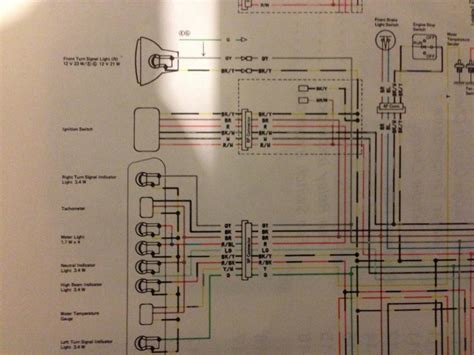 kawasaki klr  wiring diagram gen  ignition  gen  kawasaki klr  forum meupsycho