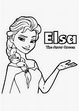 Coloring Elsa Disney Pages Queen Snow Print sketch template