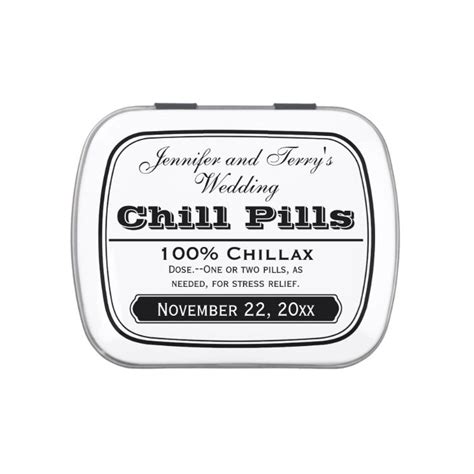chill pill label printable labels