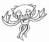 Pokemon Carnivine Coloring Pages sketch template