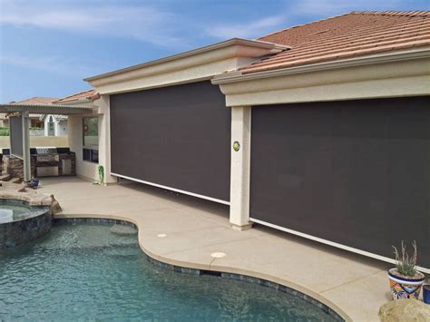solution zipper track sun screens advanced solar shade outdoor awnings outdoor shade porch