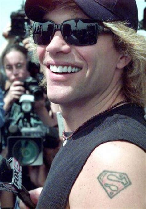 Jon Bon Jovi Nuff Said Celebrities Celebrities Tattoos Bon Jovi