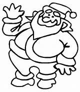 Santa Coloring Pages Christmas Funny Claus Kids Thanksgiving Print Posted Siddique Ehsan Wallpapers 2009 sketch template