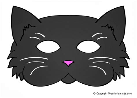 images  cat eye mask printable cat face mask template