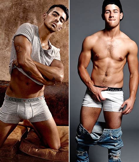 joe and nick jonas underwear photoshoots which brother had the sexiest