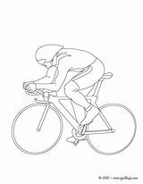 Ciclismo Cyclisme Piste Dibujos Ciclista Hellokids Velo Cyclists Deporte sketch template