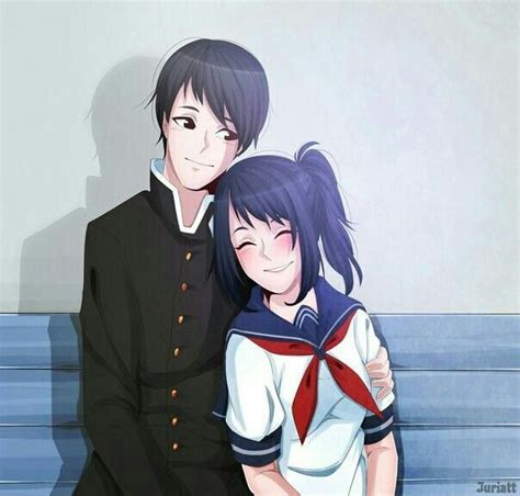 It So Cute😍😍😍 Ayano Aishi X Taro Yamada Yandere Simulator Yandere