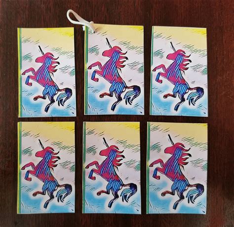 unicorn gift tags printable template birthday tags printable party