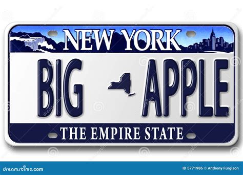 license plates ny royalty  stock image image