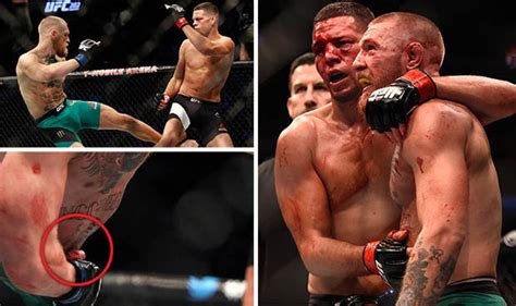 wardrobe cock up fans think they saw mcgregor s penis during ufc 202