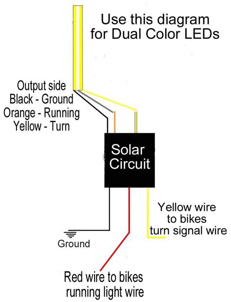 motorcycle led turn signal wiring diagram collection faceitsaloncom