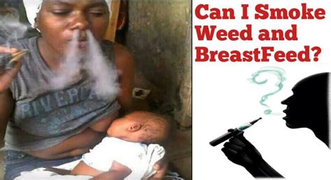 can you smoke weed while breastfeeding public health