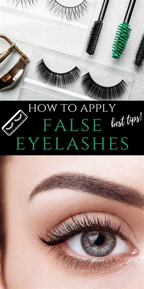 how to apply false eyelashes for beginners stonegirl applying false
