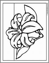 Coloring Lily Spring Pages Stargazer Flowers Printable Color Printables Drawing Getdrawings Sheet Customizable Colorwithfuzzy Getcolorings Fun sketch template