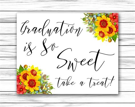 graduation   sweet   treat graduation sign graduation signs