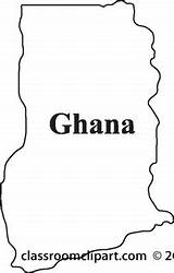 Ghana Map Outline Clipart Country Maps Clipground sketch template