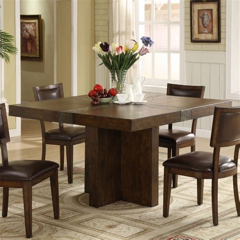 square dining room table seats  ideas  foter