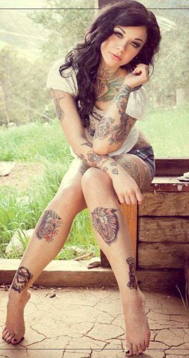 Gorgeous Girls Covered In Tattoos Is A Beautiful Sight 64 Pics