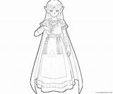 Zelda Coloring Pages Princess Coloring4free Print Sword Link Related Posts sketch template