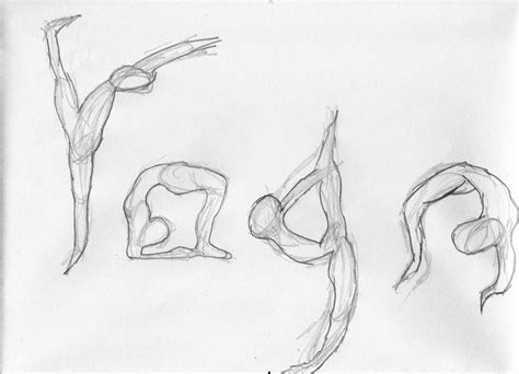 yoga figures sketch sketch  figures  yoga poses  flickr