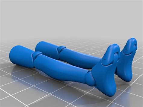 megami device replacement legs   poofybirddesign thingiverse frame arms girl frame arms