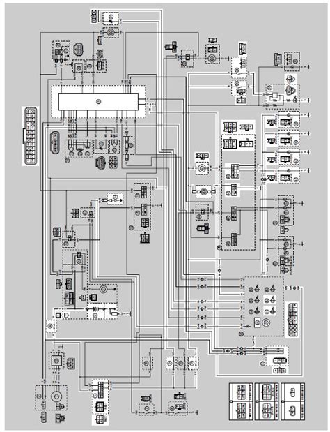 yamaha yzf  service manual circuit diagram signaling system electrical system