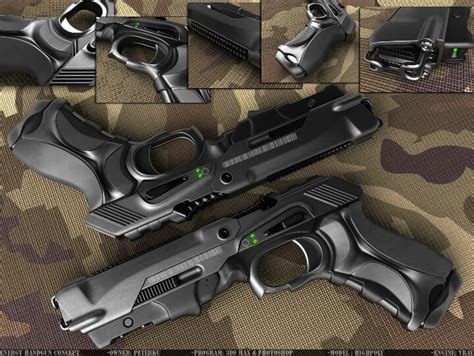 futuristic guns images  pinterest guns revolvers  weapons