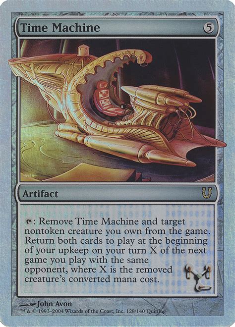 time machine alternate foil of unh 49 00