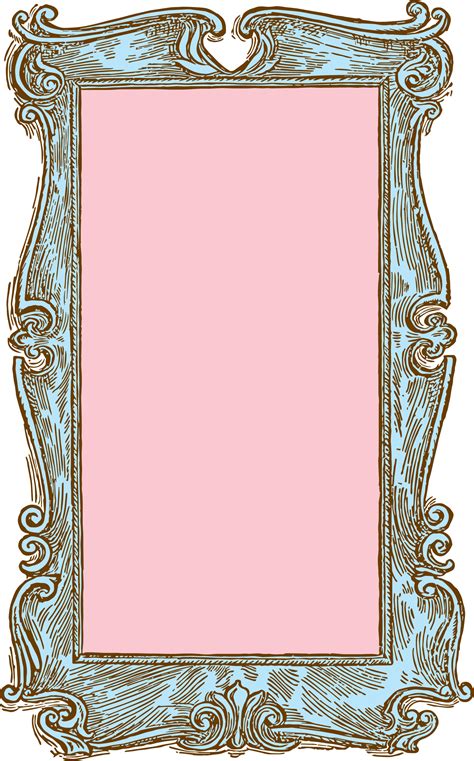 stock image vintage wooden frame vector clipart