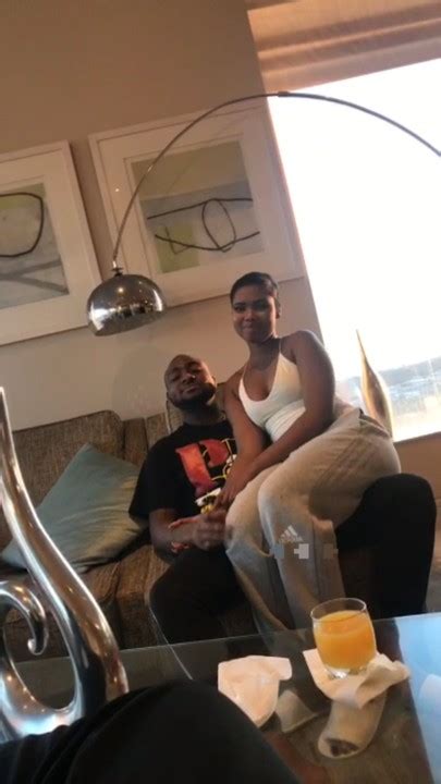 davido romances south african lady after clubbing photos video