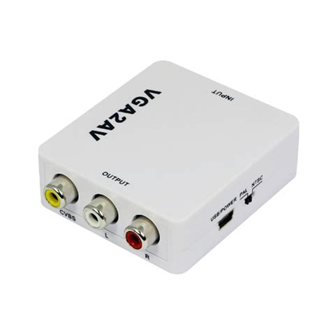 vga  av converter adapter p mhz mini full hd audio usb portable  pc tv gdeals