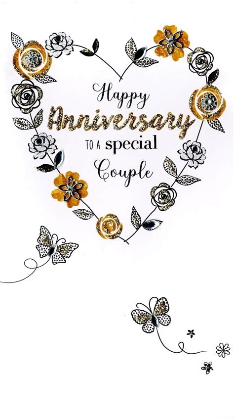 special couple anniversary greeting card cards
